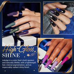 AZUREBEAUTY top coat bottle delivering high-gloss, durable finish
