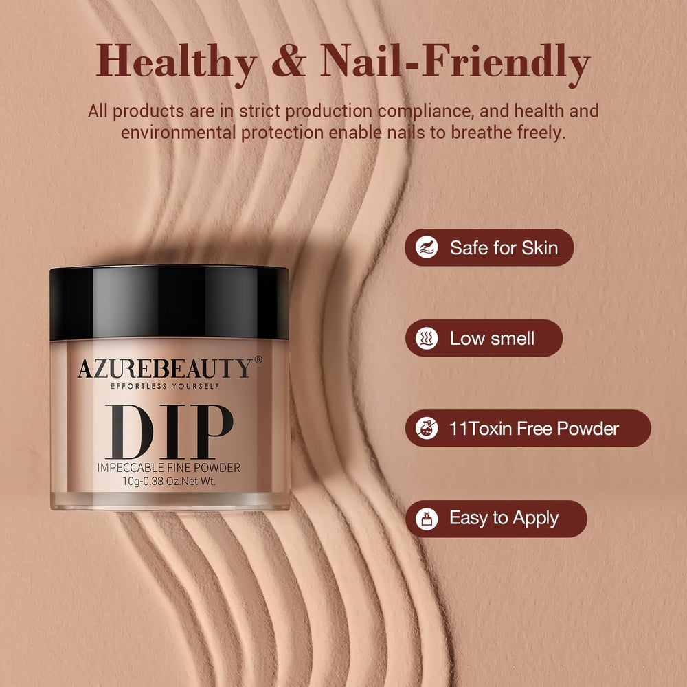 AZUREBEAUTY DIY manicure kit presentation emphasizes at-home convenience and gift potential.