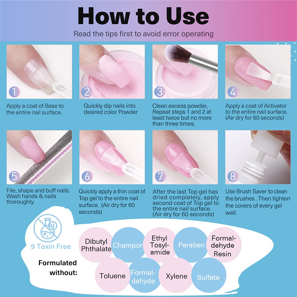 AZUREBEAUTY gift-ready box highlights a complete kit for nail enthusiasts.
