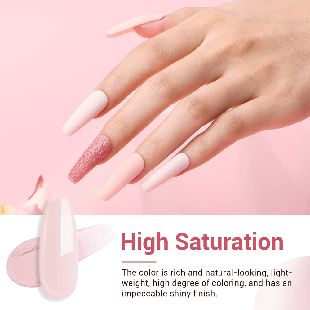 AZUREBEAUTY polvo rosa brillo, efecto glamoroso para ocasiones.