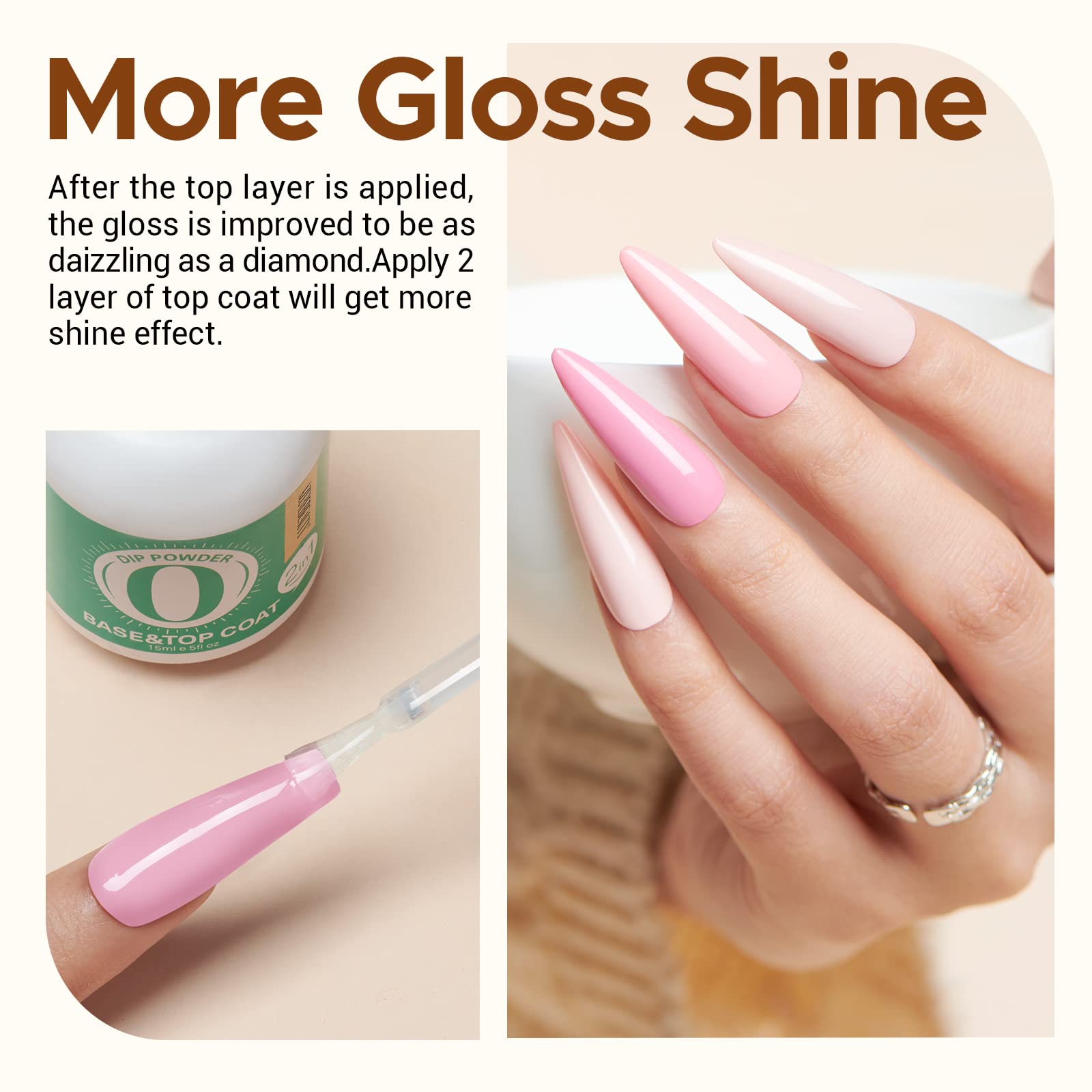 AzureBeauty matte top coat bottle delivers chic matte finish that lasts
