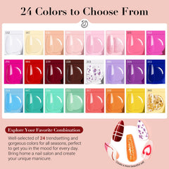 AzureBeauty nail art supplies set for French tips and accents