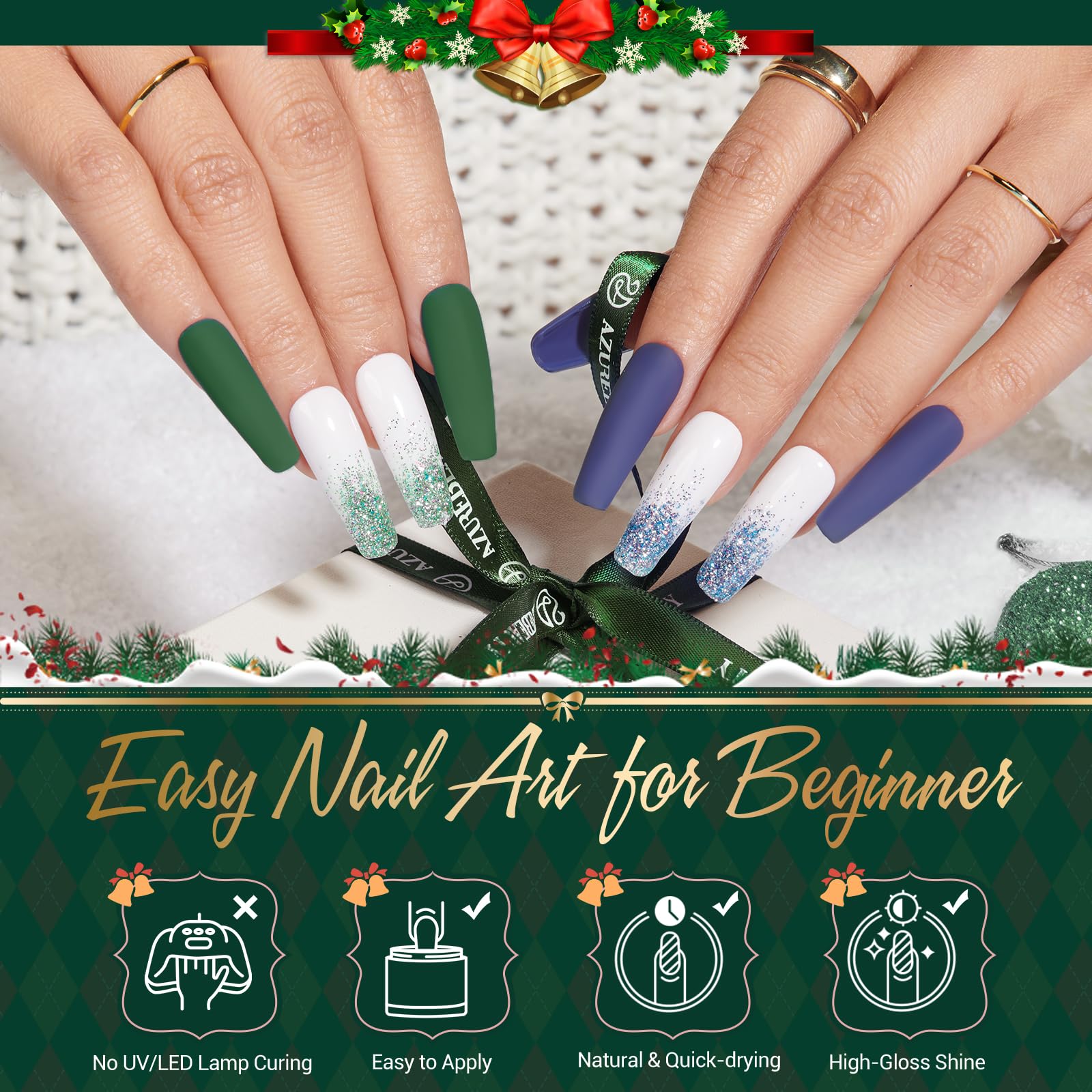 AZUREBEAUTY nail-brush and cuticle-pusher tool aids precise prep.