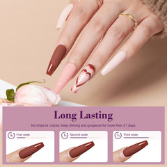 AZUREBEAUTY nail brush included for precise powder application