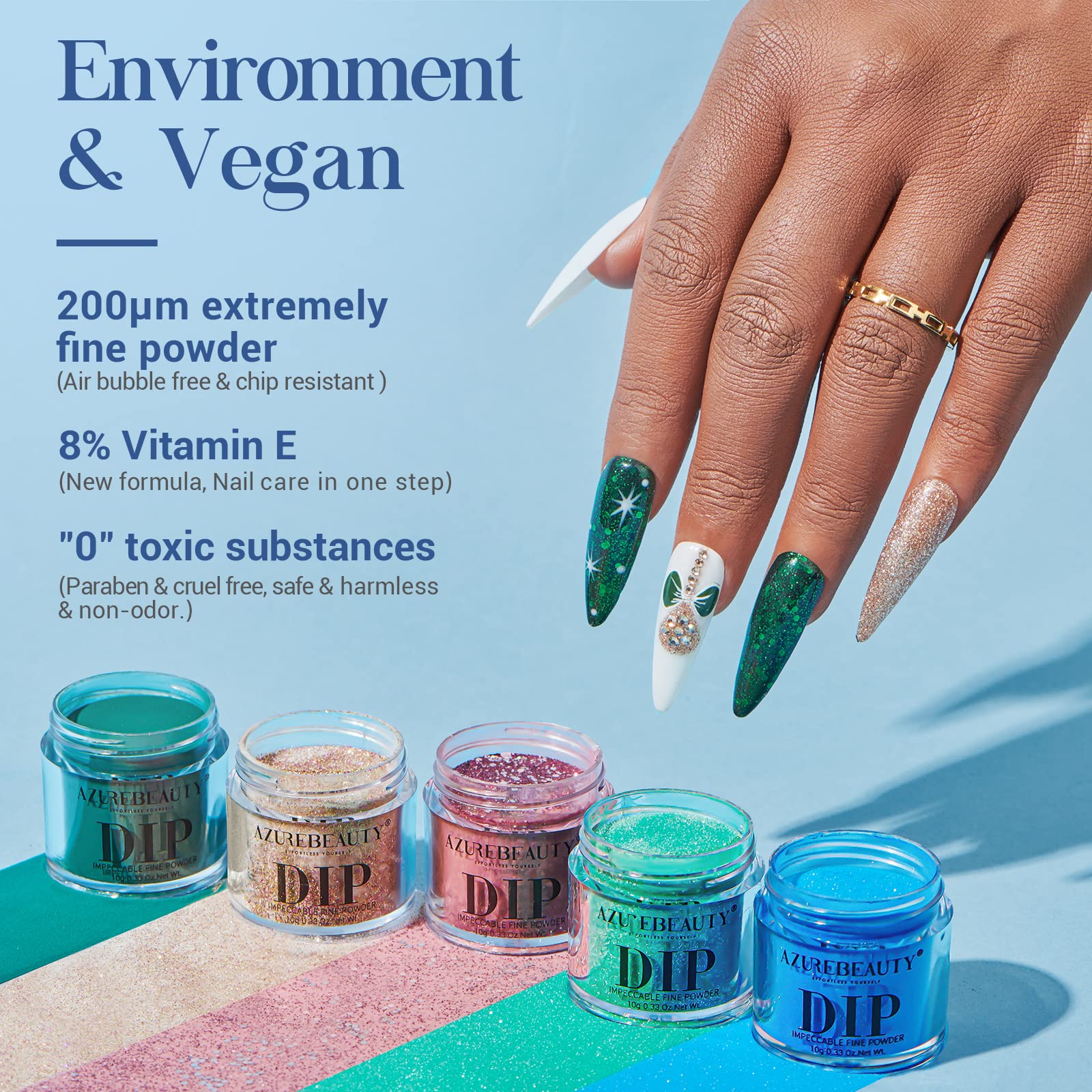 AZUREBEAUTY nail polishing block helps smooth edges and shine