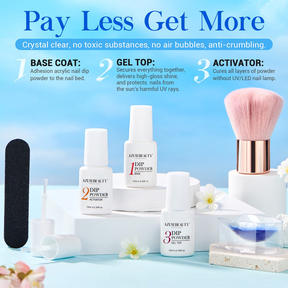 AZUREBEAUTY pincel uñas para precisión