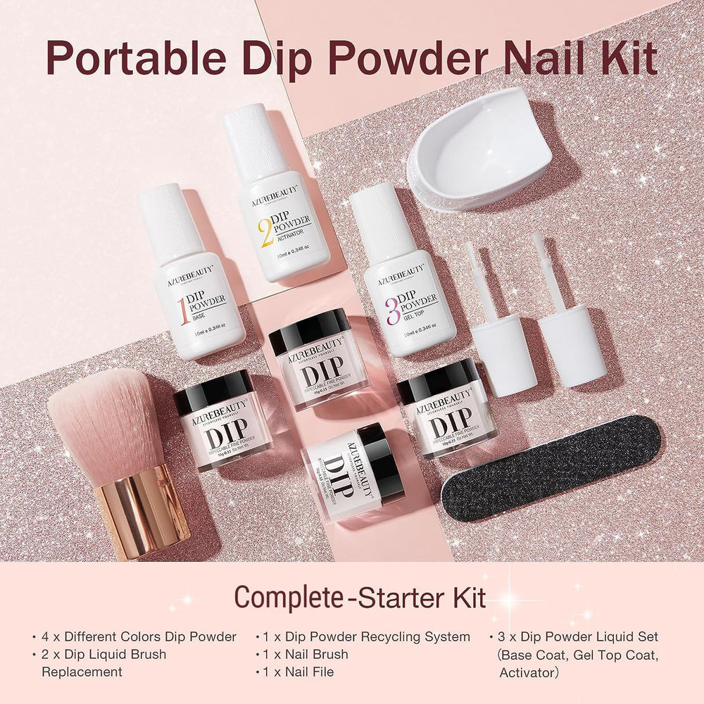 AZUREBEAUTY top coat bottle adds shine and protection.