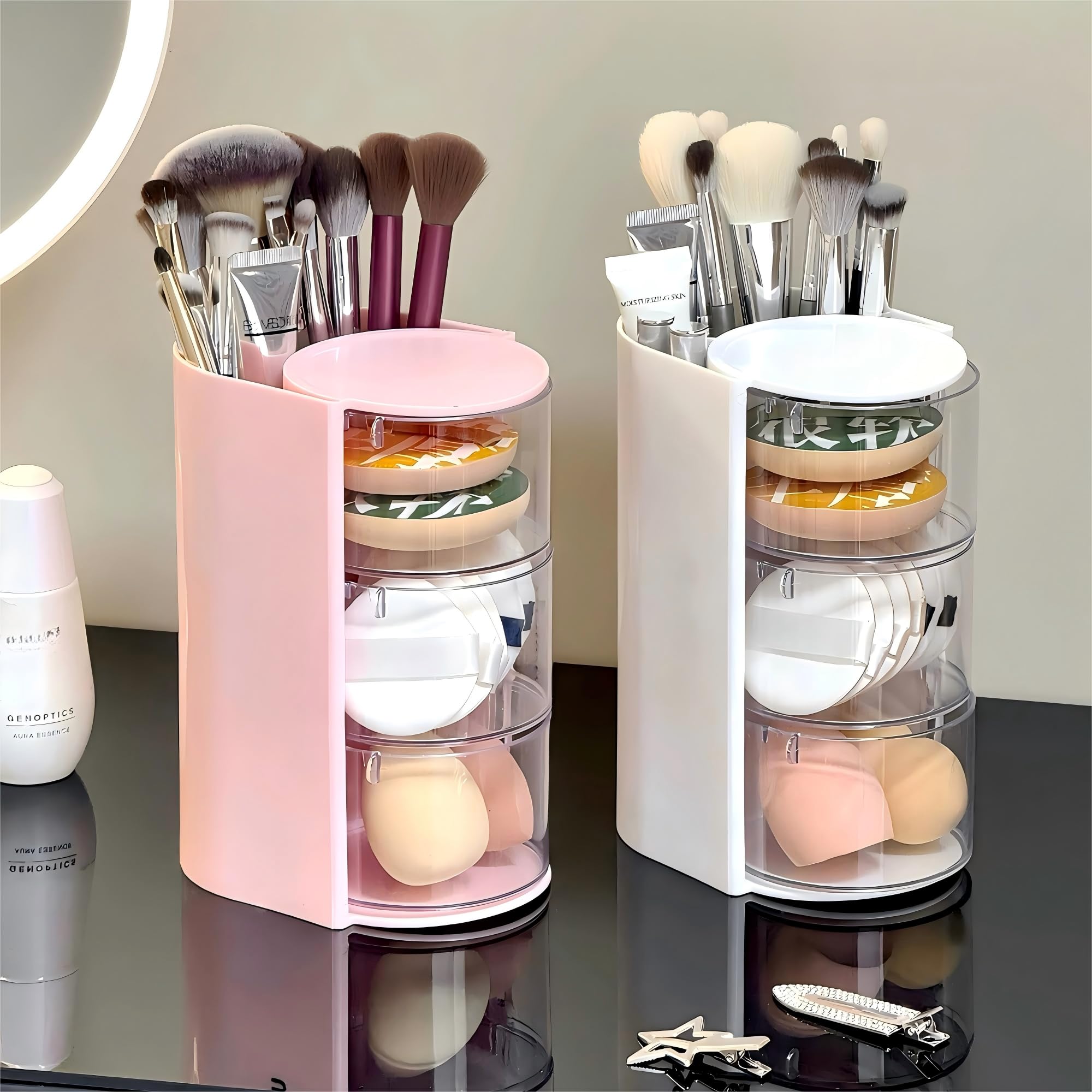 Azurphoric transparent layer box keeps small items visible and accessible at a glance