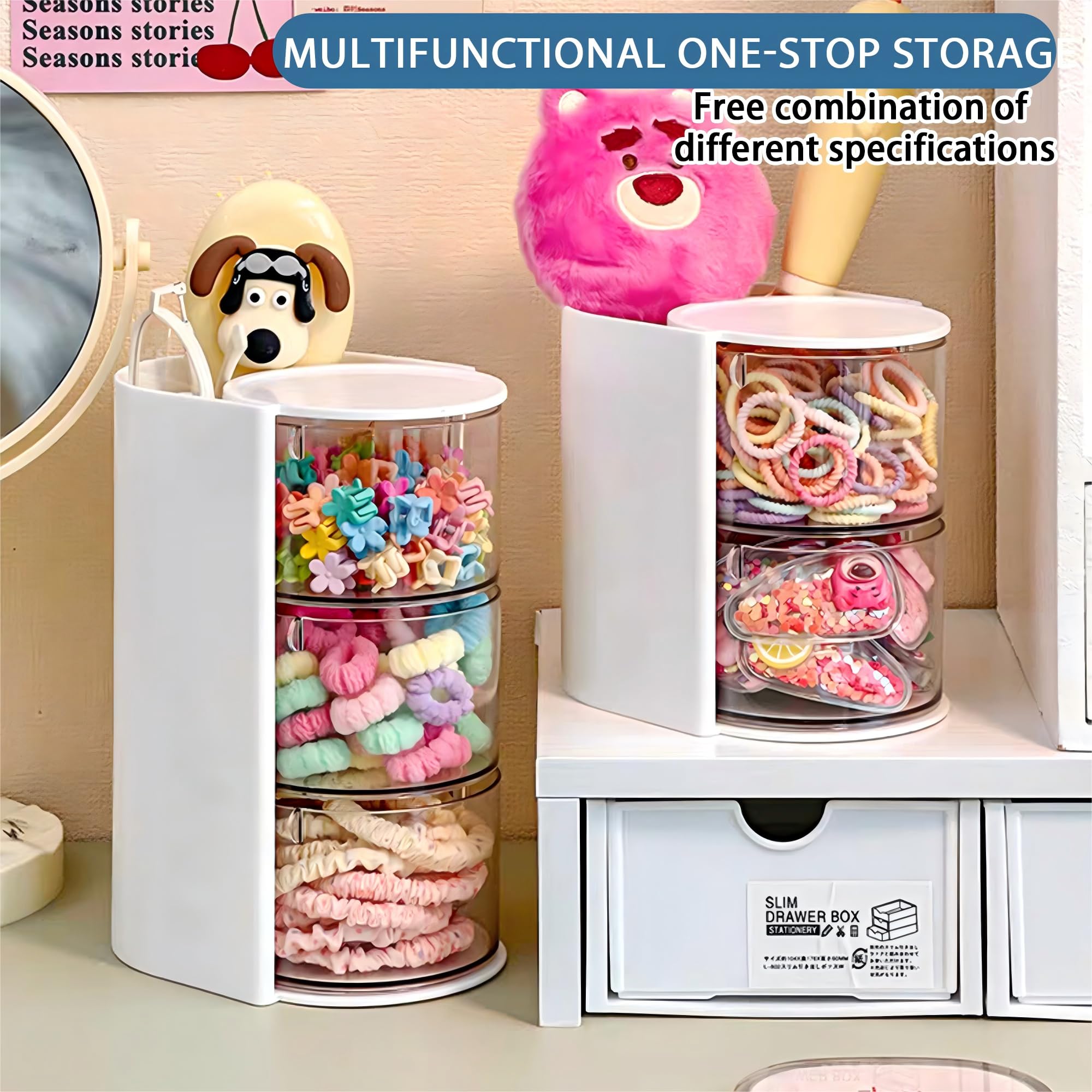 Azurphoric organizador multifuncional para escritorio optimiza espacio y limpieza diaria.