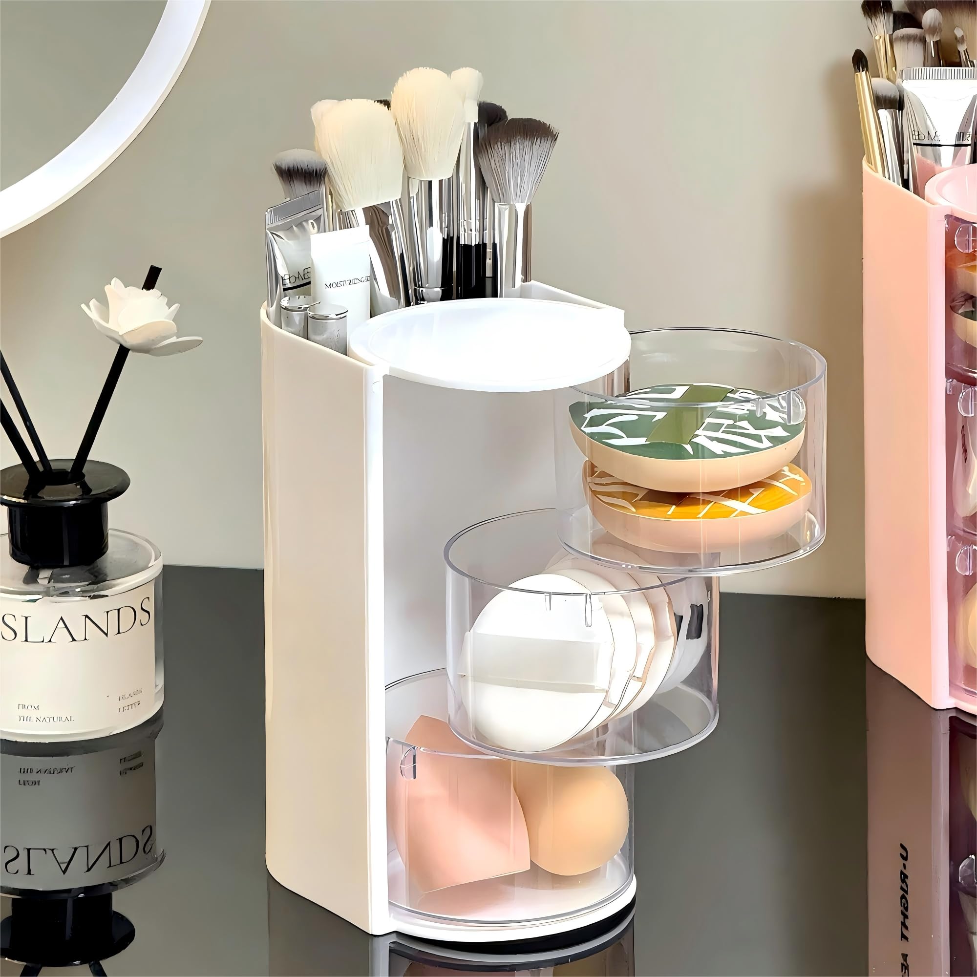 Azurphoric white-dorm-dresser-organizer fits compact living spaces.