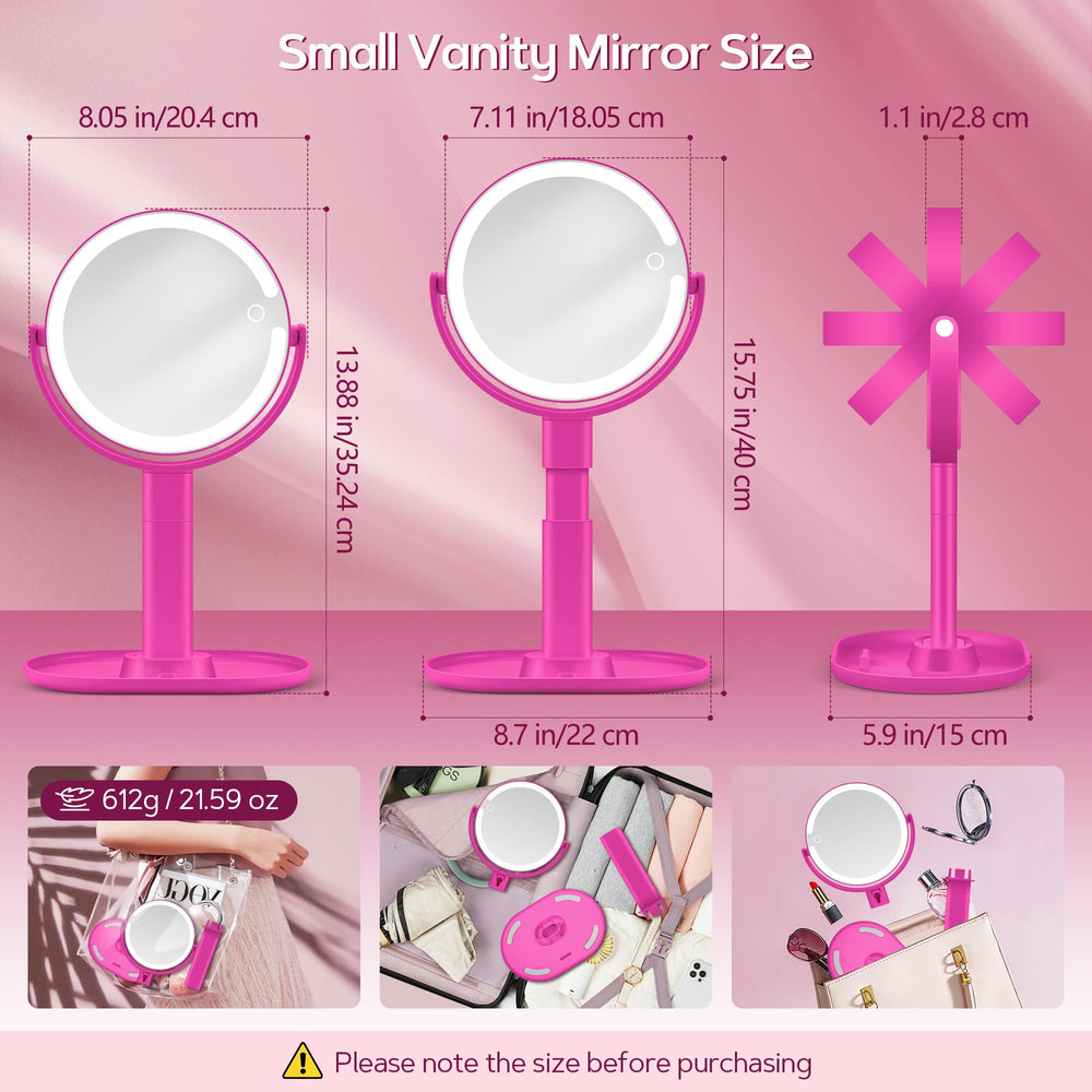 30X magnification aids brow shaping and lash work with clear detail