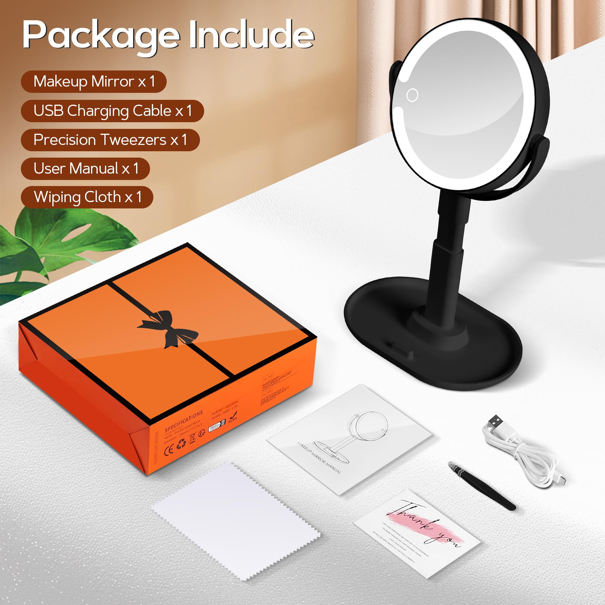B Beauty Planet detachable travel design makes packing effortless for trips