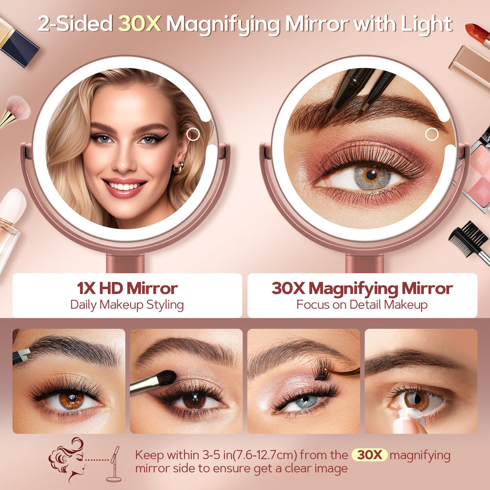 B Beauty Planet standard 1X side view for natural everyday makeup application.