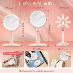 B Beauty Planet makeup-mirror-1x-standard-side for daily makeup checks