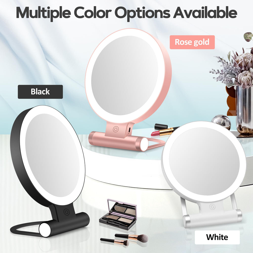 B Beauty Planet touch control brightness for easy lighting adjustment.