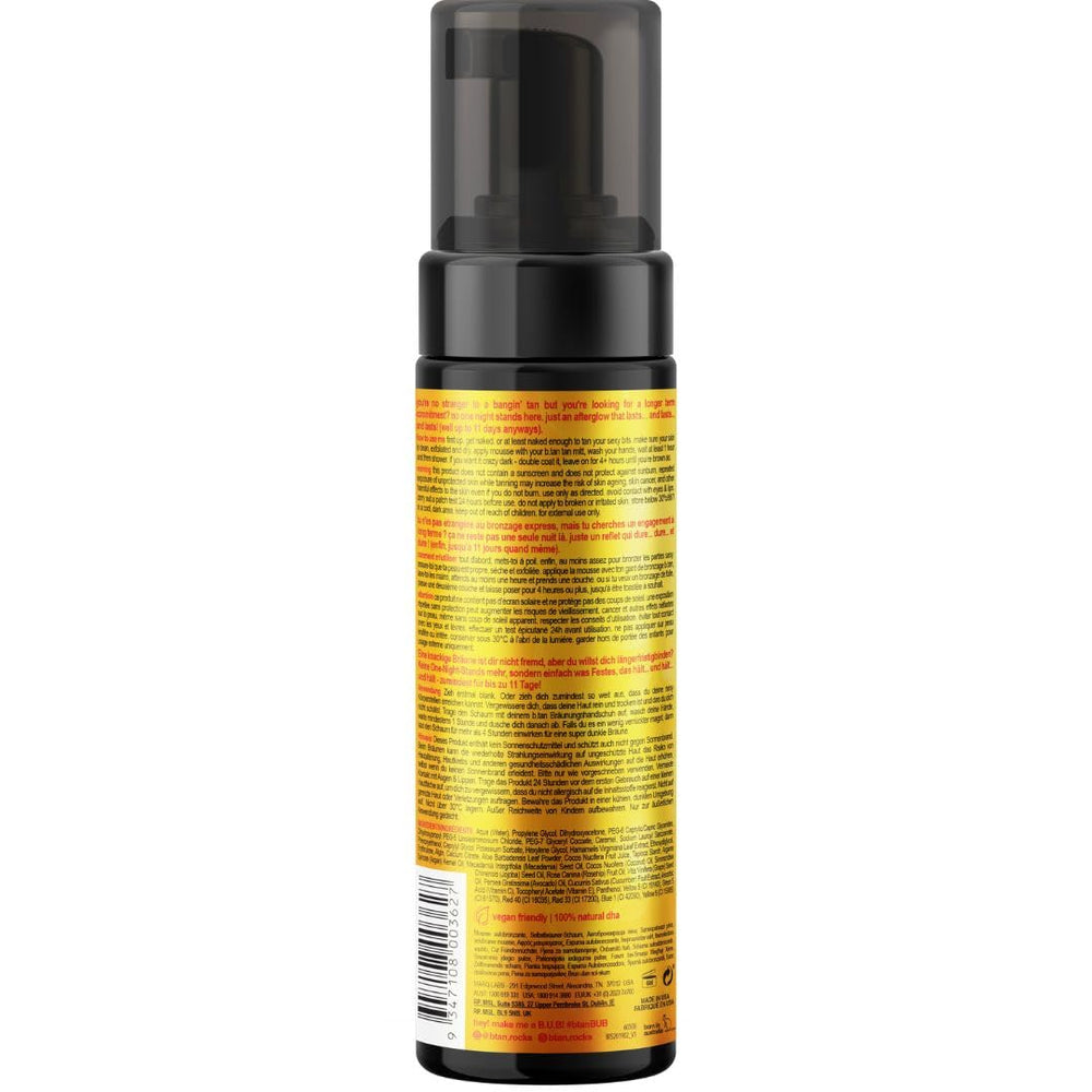 B.TAN Forever Bundle mitt for smooth, even application.