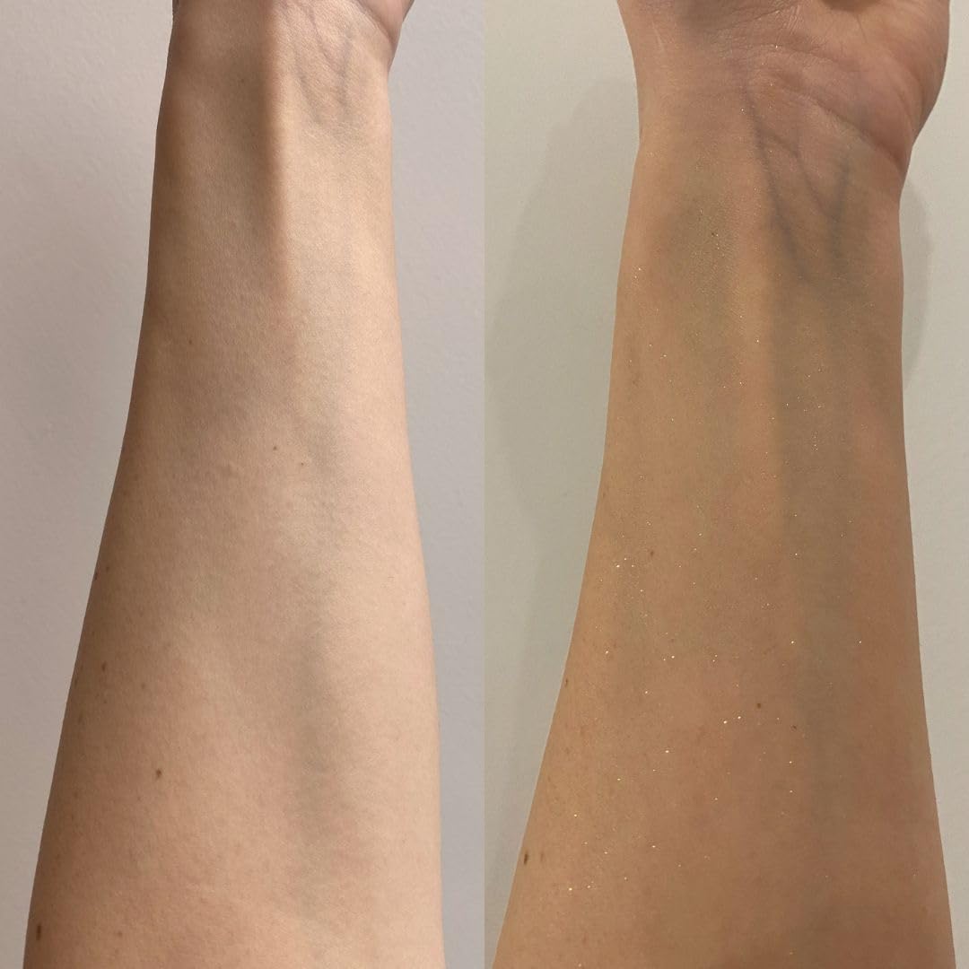 B.TAN hyaluronic acid vitamin C moisturizing glow on skin