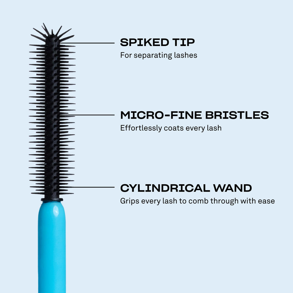 BABE ORIGINAL 4 Real Mascara volume look image with bold lashes.