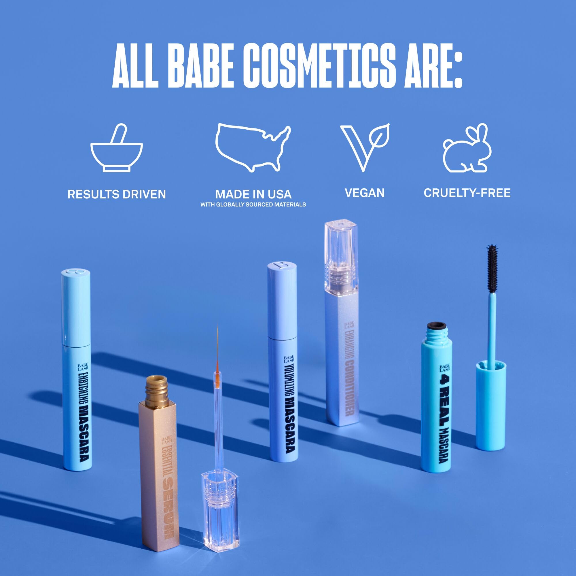 Babe Original Babe Lash Máscara ideal para uso diario con rendimiento confiable.