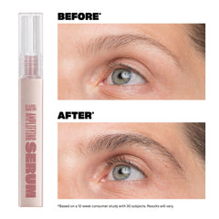 Babe Original Brow Serum brush enables precise, targeted brow application.