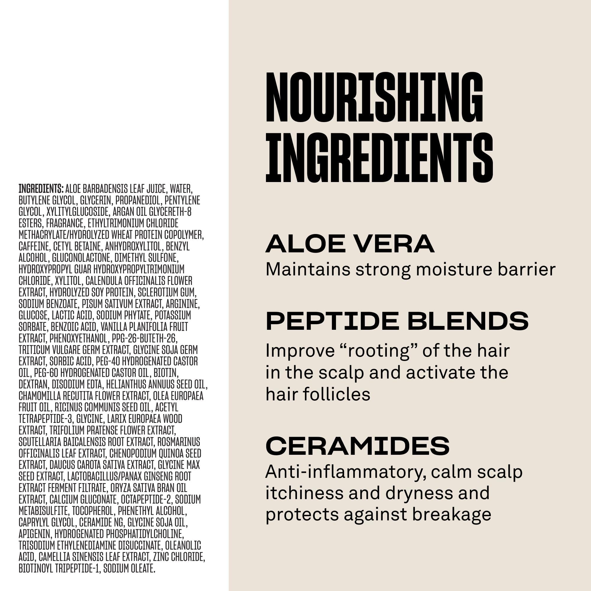 Babe Original Locks Densifying aloe-ceramide balance demonstrates soothing scalp ecosystem support.