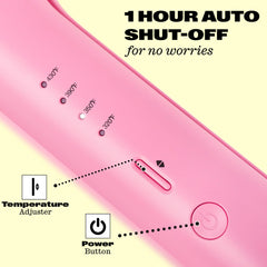Babe Waves X auto shut-off indicator adds safety and peace of mind.