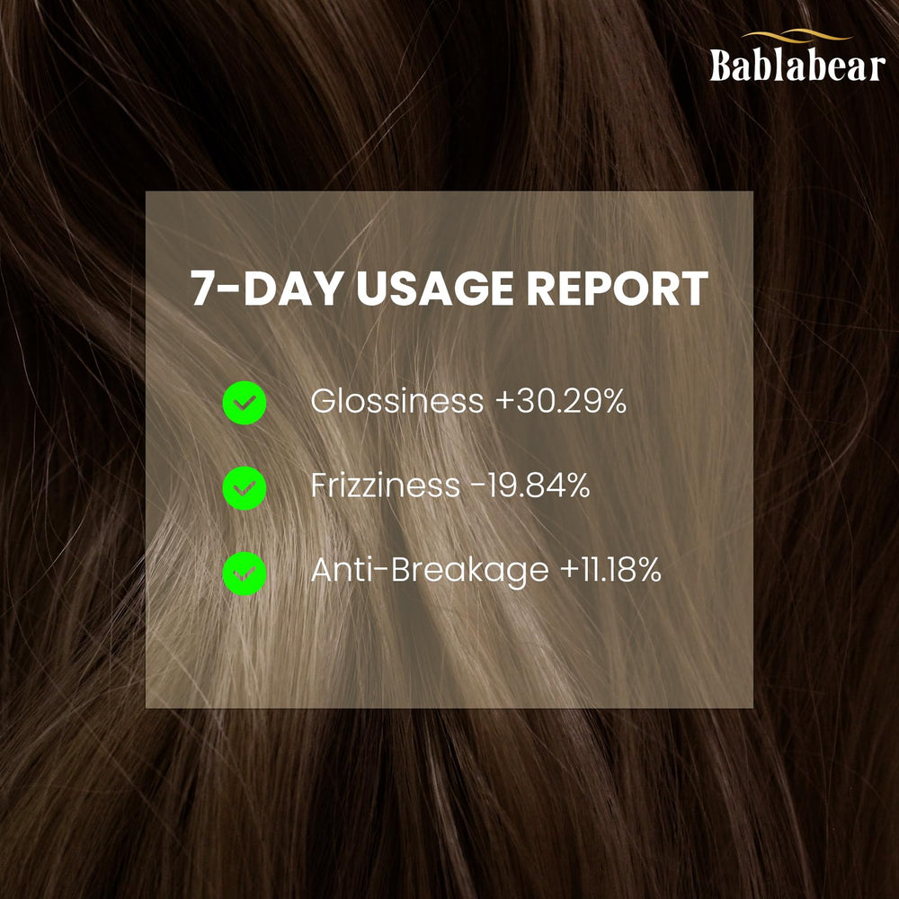 Bablabear Hair Oil ingredients detail highlighting natural oils for nourishment.