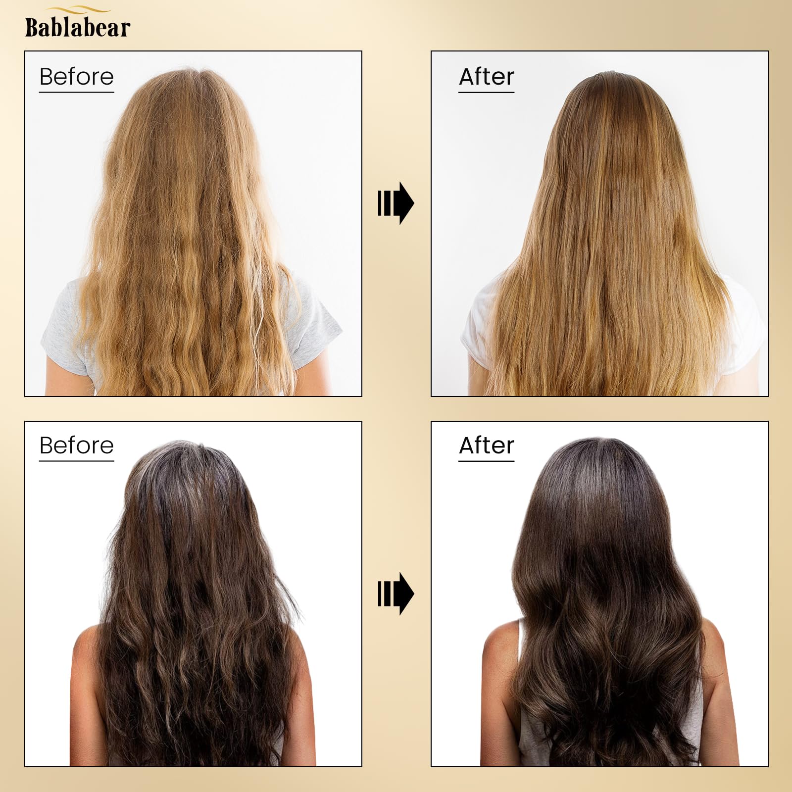 Bablabear Hair Oil packaging display for everyday use.