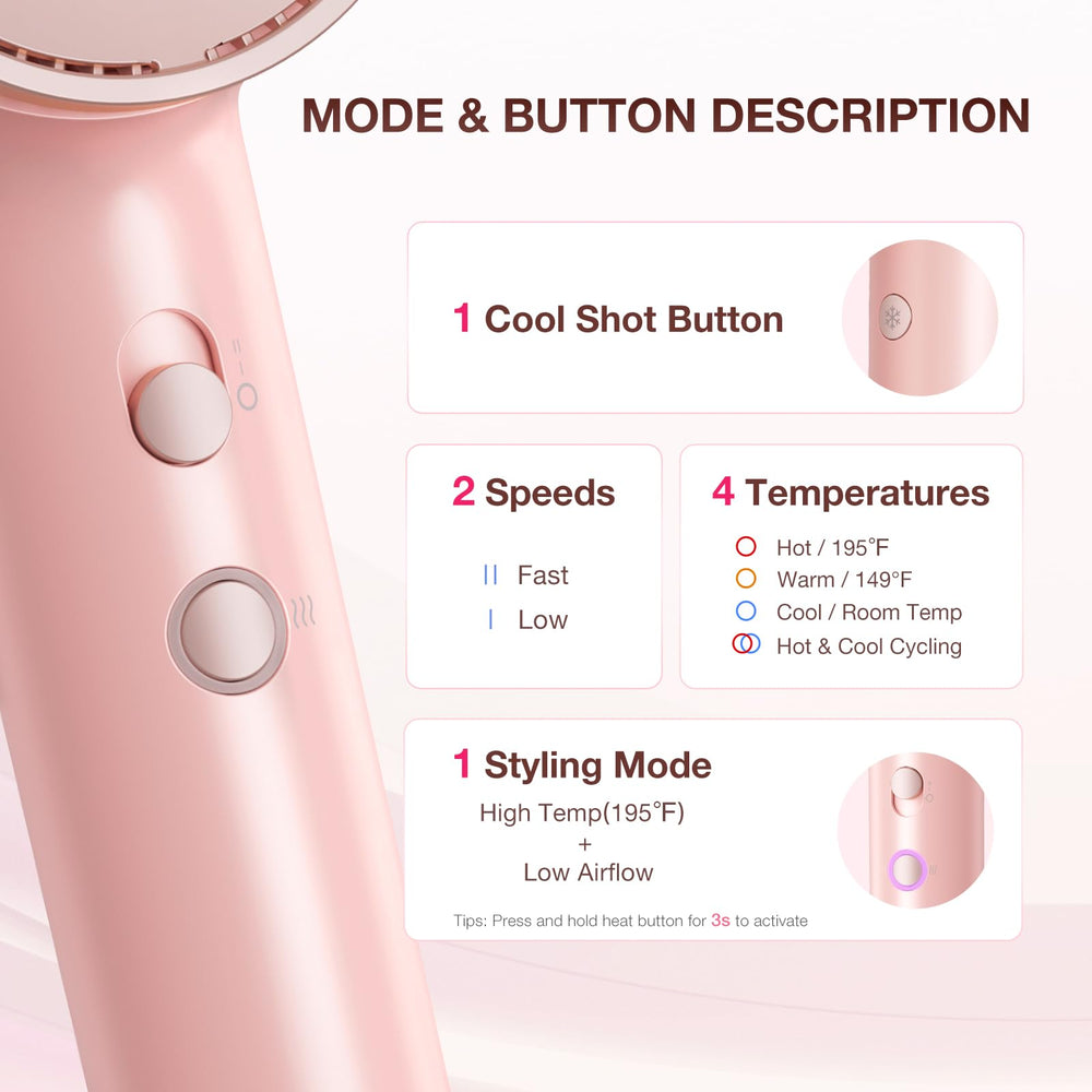 BABONIR comb nozzle aids detangling and styling thick hair