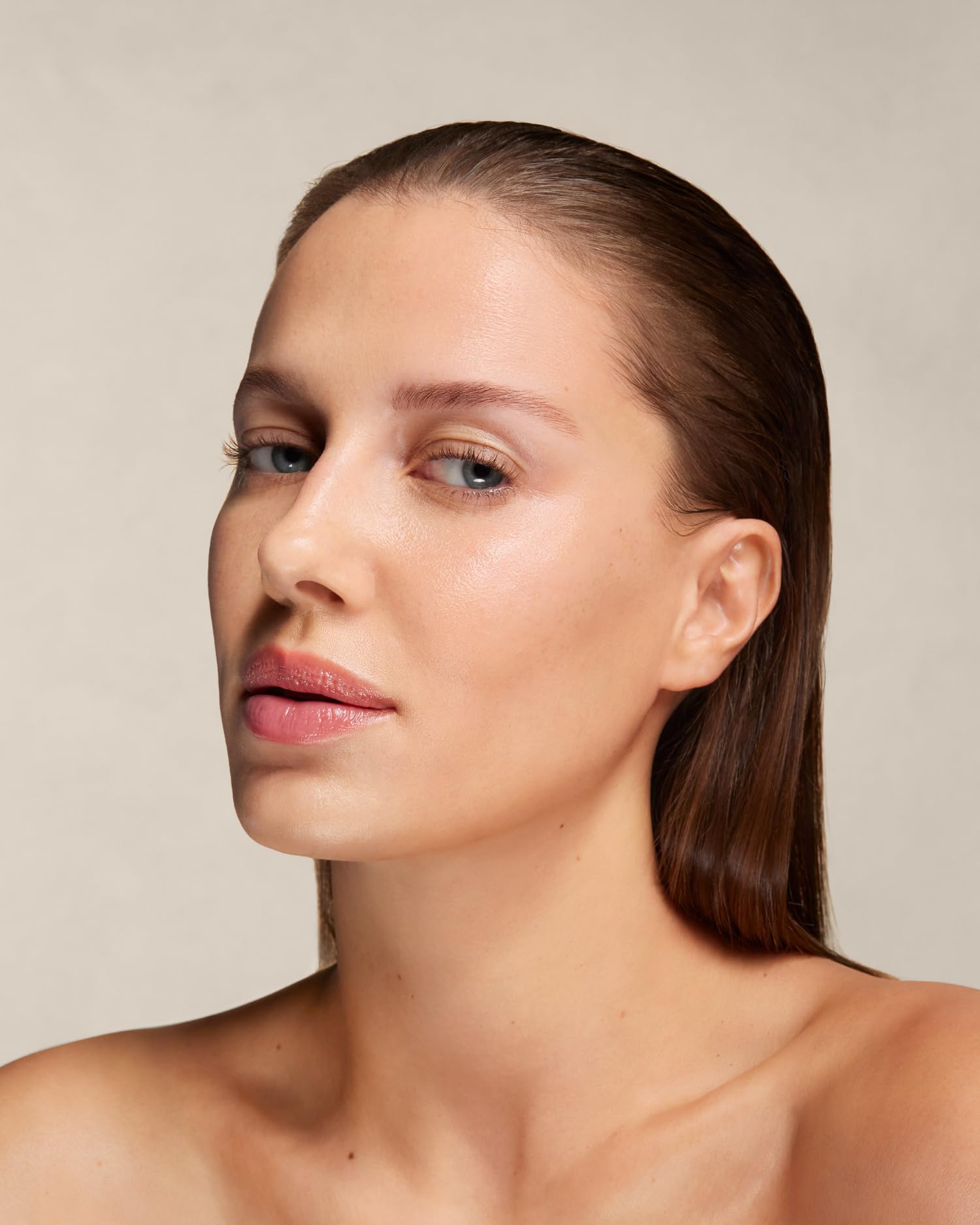 Creamy foam forming on skin with BABOR cleanser during application