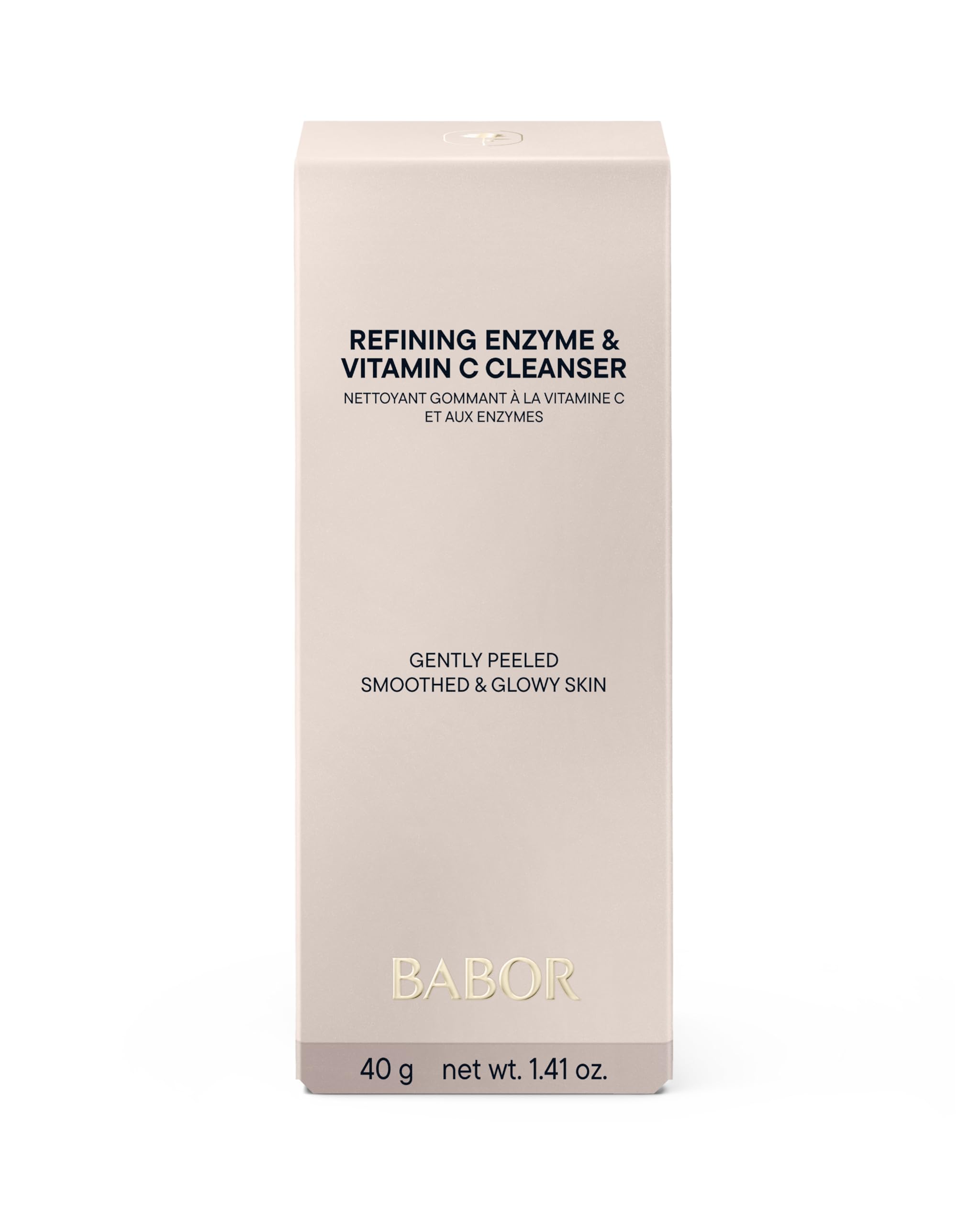 Detail of refined pores after using BABOR Enzyme & Vitamin C powder cleanser