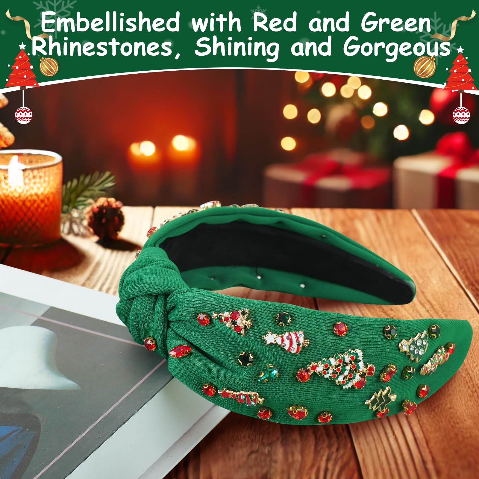 Babycop soft-lined headband ensures comfortable wear all day during holiday events.
