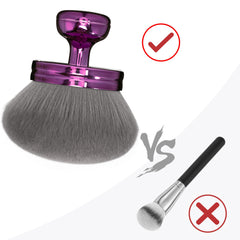 babysheep leg and body makeup brush use for even tone