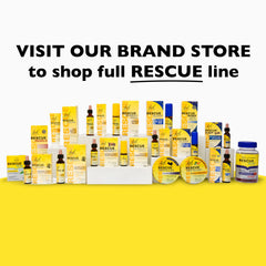 Bach RESCUE Cream hands application demonstrates quick moisturization.