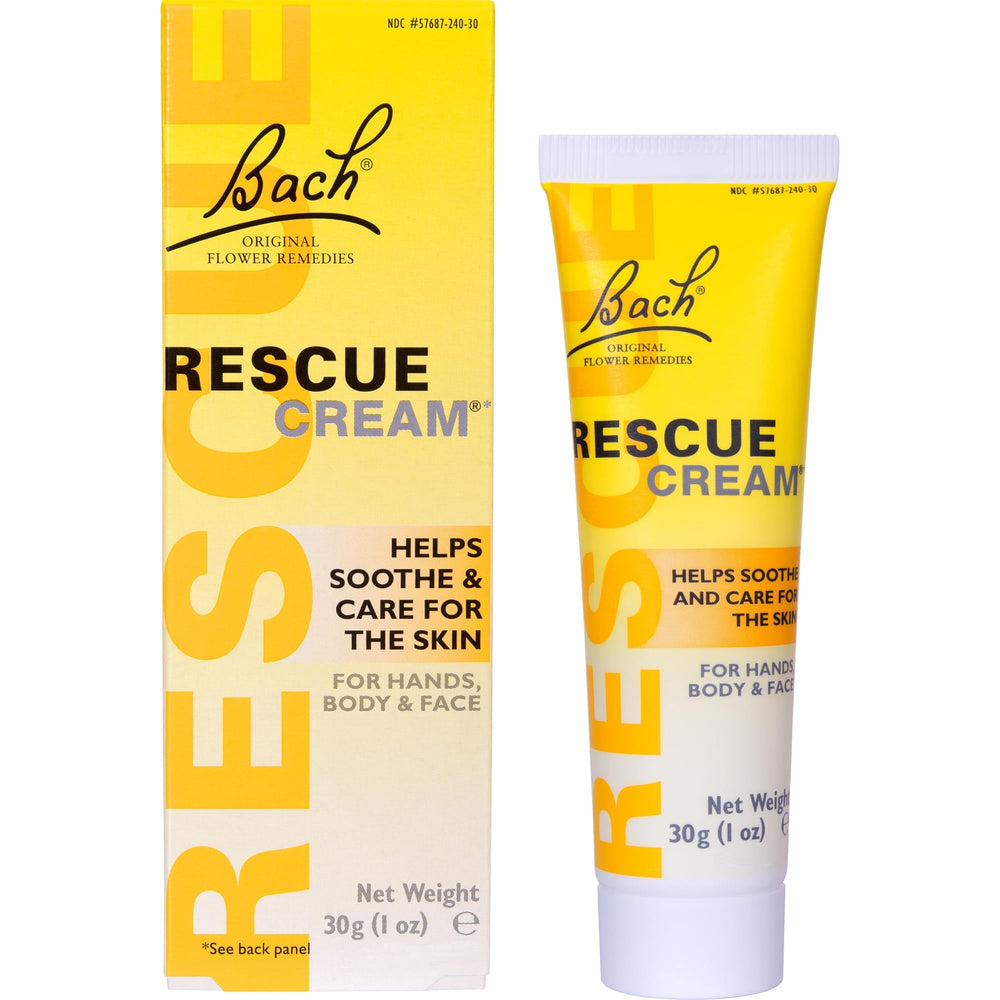Bach RESCUE Cream shea butter ingredient delivers nourishing, non-greasy hydration.