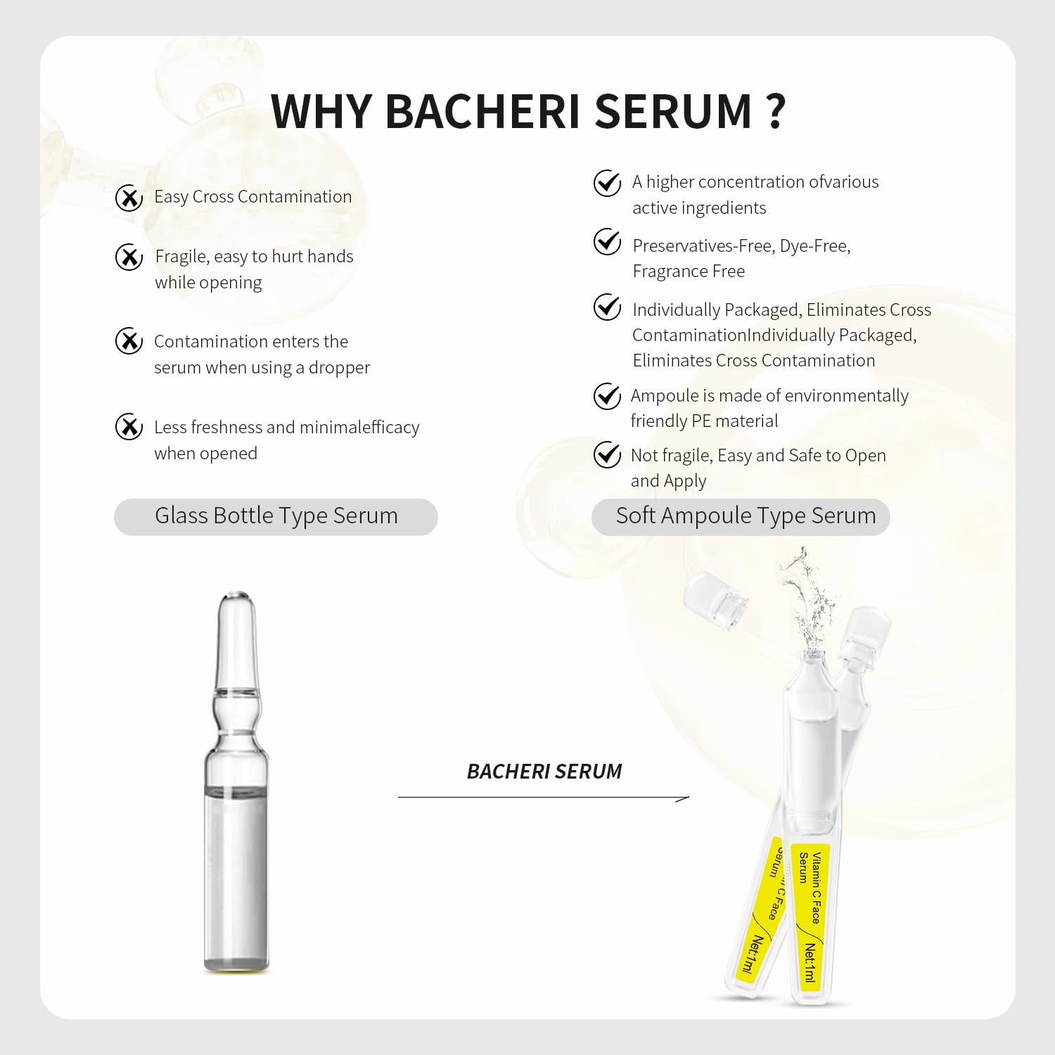 BACHERI formula-friendly design suitable for all skin types, including sensitive skin.