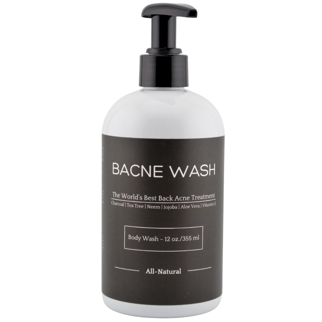 Bacne Bar Bacne Wash charcoal pour deep-cleanse pores for a refreshed back