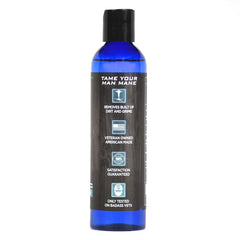 Badass Beard Care Beard Wash lather close-up smooths hair and calms itchy skin