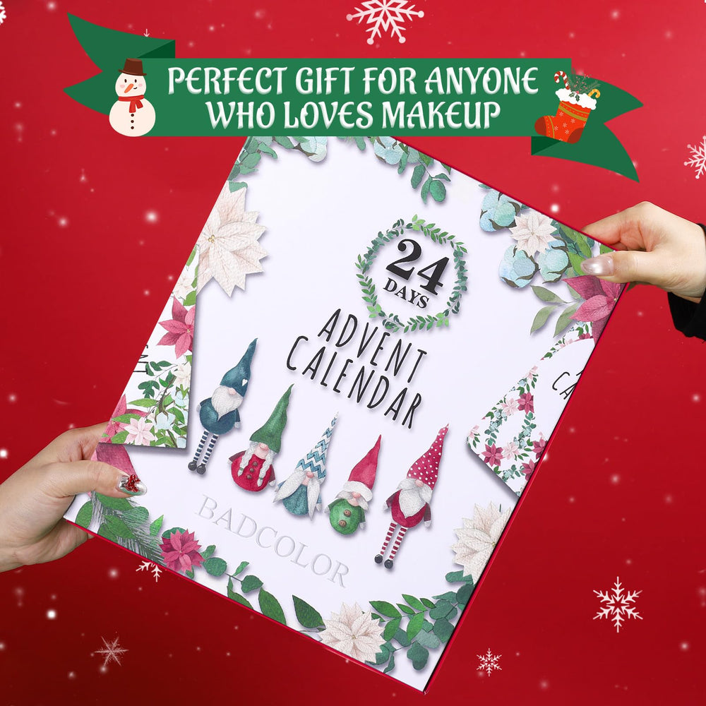Badcolor advent calendar highlighter palette for glow and contour ideas