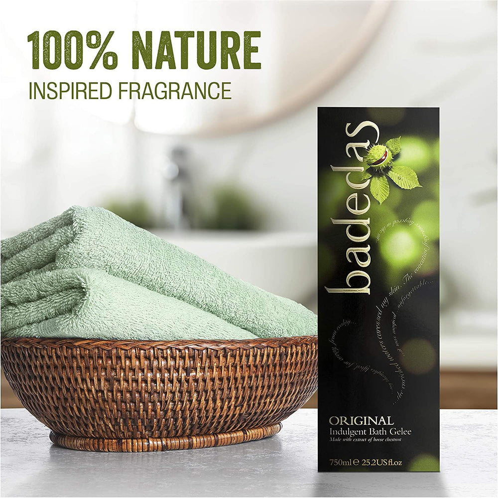 Shower foam with Badedas Gelle for refreshing daily cleanse.