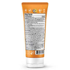 Badger Kids Sunscreen application on face and body, quick rub-in and pleasant scent.