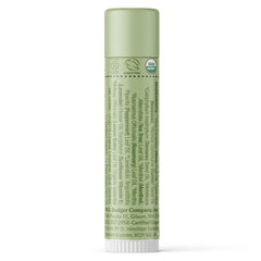 Badger Tea Tree Classic Lip Balm being applied for cooling relief