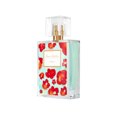 Badgley Mischka Poppy heart notes bouquet—soft floral harmony for spring days.