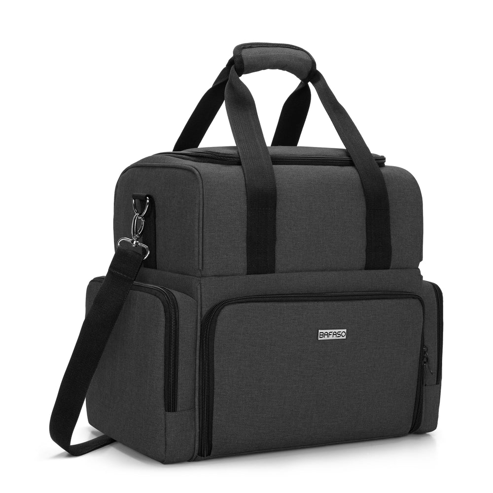 BAFASO dimensions label helps plan storage and travel space.