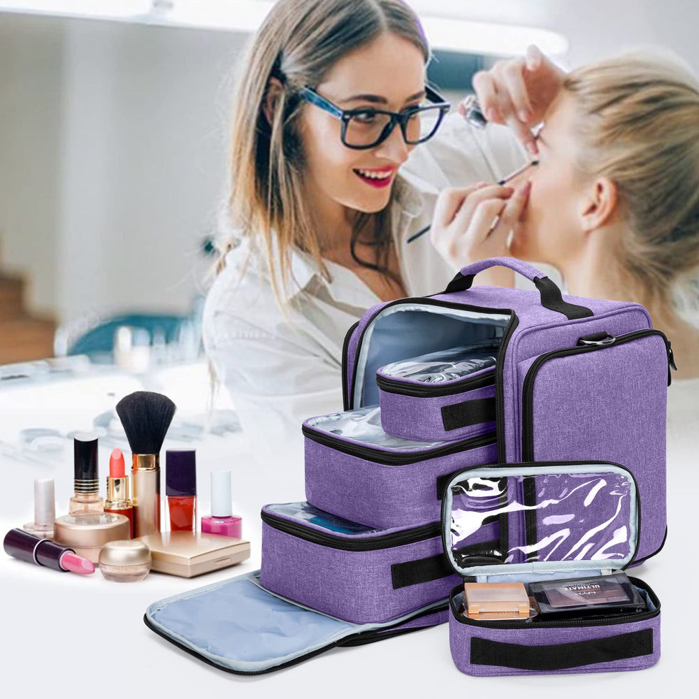 BAFASO makeup bag dimensions help plan packing