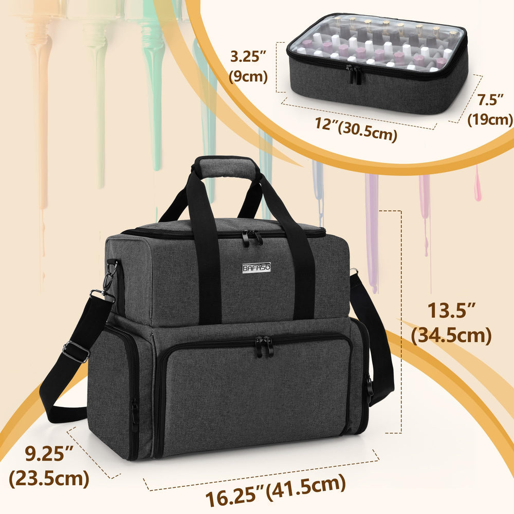 BAFASO nail polish case divider adjustable for versatile space planning