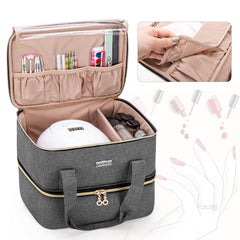 BAFASO nail-polish-organizer lamp-storage pocket keeps tools organized