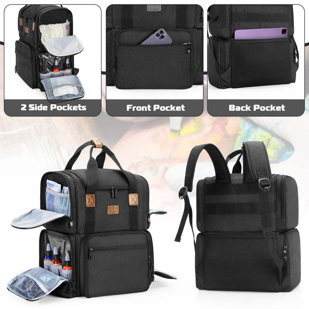 BAFASO backpack with adjustable straps and handles offers three carrying options