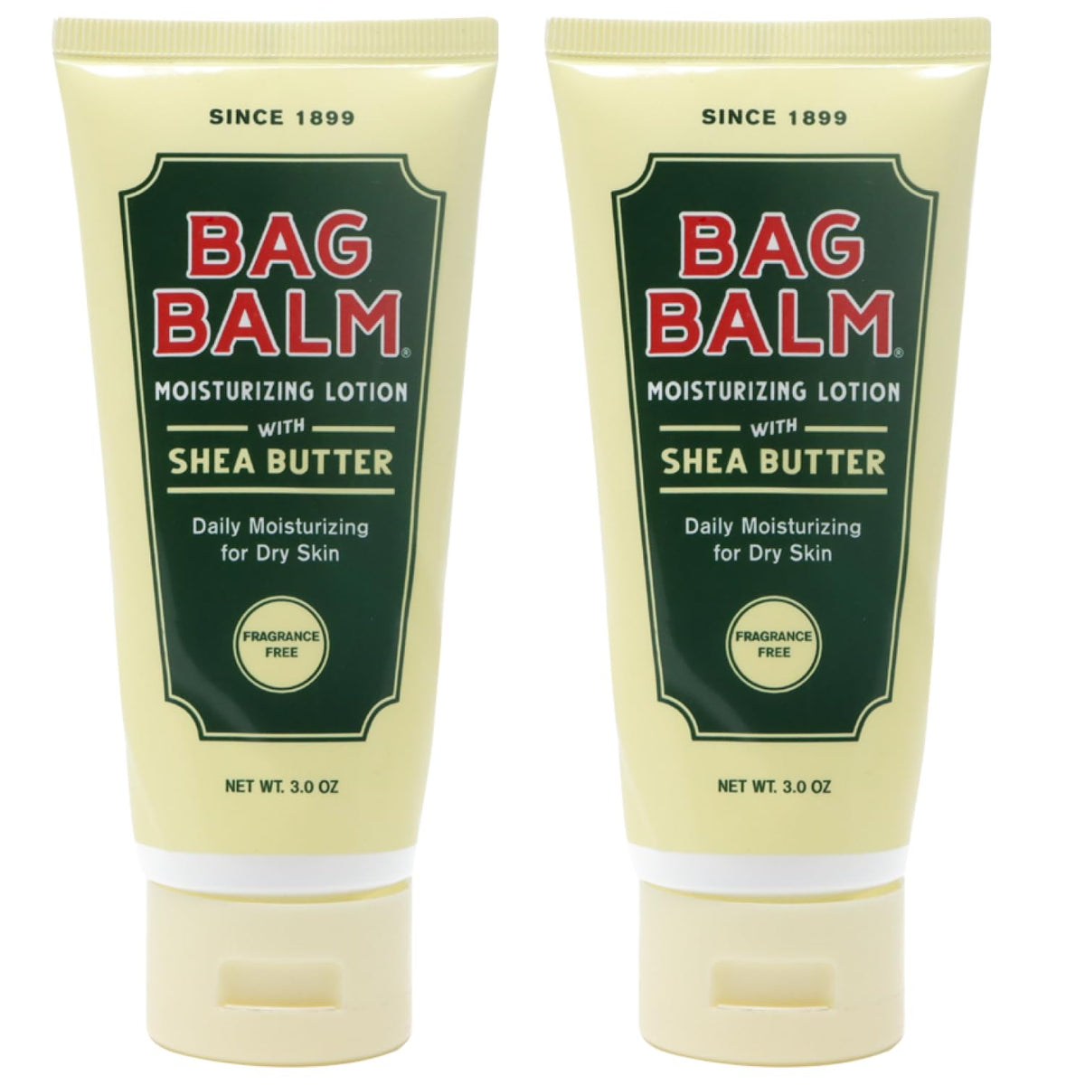 Bag Balm hand lotion 3oz tube provides quick on-the-go hydration for dry hands.