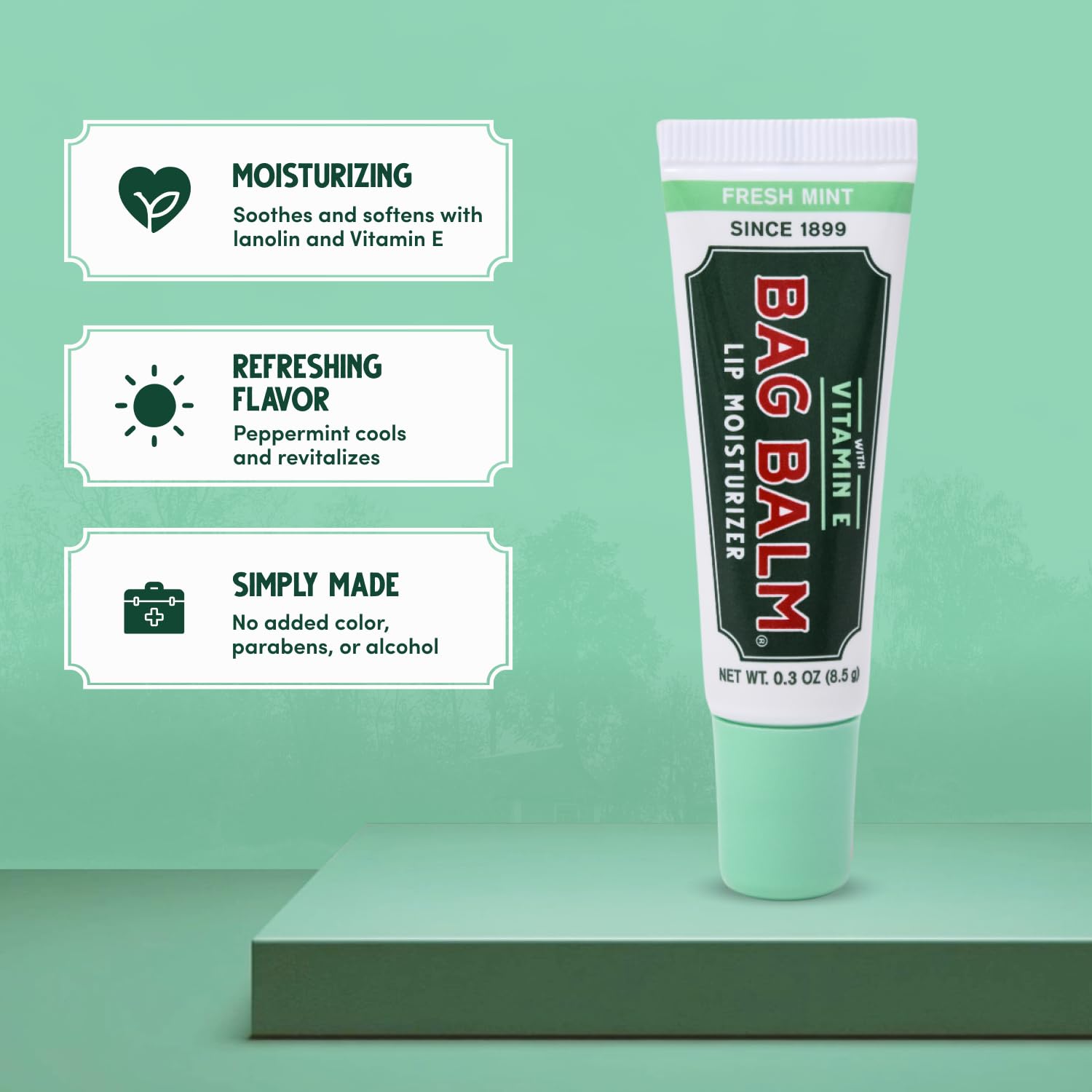 Bag Balm Sin Perfume: etiqueta sin perfume para uso diario.
